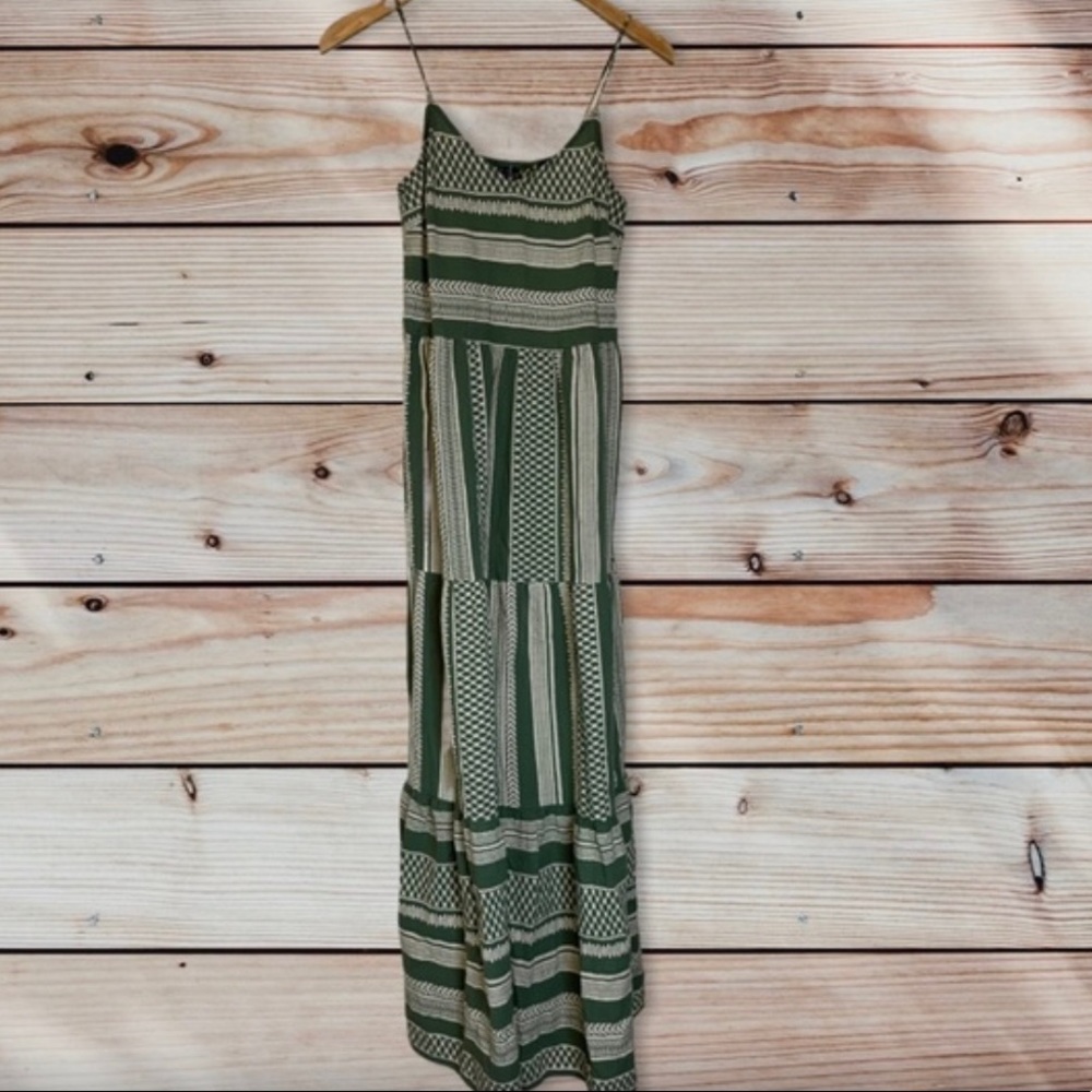 Vero moda striped maxi dress